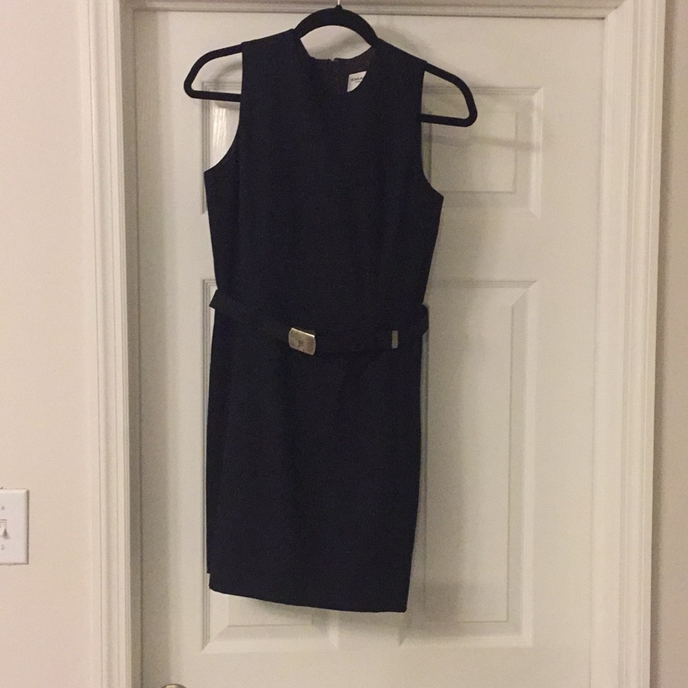 Emanuel black dress size 4P